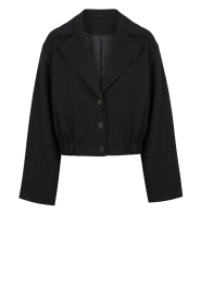 Club L'avenir |  Cropped blazer Veya | black | Picture 1