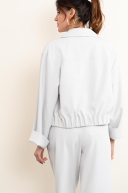 Club L'avenir :  Cropped blazer Veya | natural - img8