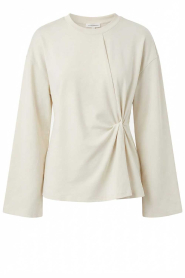 Club L'avenir |  Top with tied detail Meli | natural | Picture 1