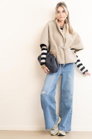 Club L'avenir |  Teddy poncho Noelle | natural | Picture 3