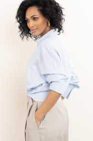 Second Female |  Tailored blouse Nura | blue | Picture 6