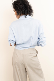 Second Female |  Tailored blouse Nura | blue | Picture 7