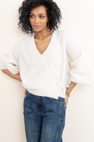 Second Female :  Wrap cardigan Gabby | beige - img4