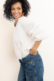 Second Female :  Wrap cardigan Gabby | beige - img6