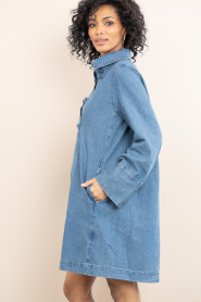 Second Female |  Denim mini dress Cornelia | blue | Picture 5