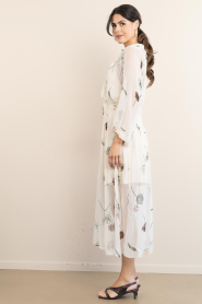 Second Female |  Chiffon dress with print Florala | natural | Picture 5