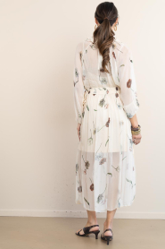 Second Female |  Chiffon dress with print Florala | natural | Picture 7
