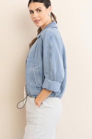 Second Female :  Denim bomber jacket Rio | blue - img5