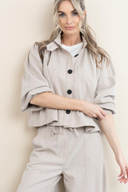 Second Female |  Blouse/jacket Zoie | beige | Picture 9