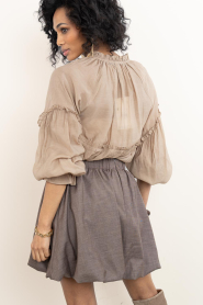 Second Female |  Balloon skirt Oline | brown | Picture 8