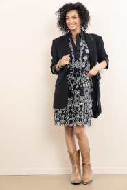 Ibana |  Embroidery dress Danya | Black | Picture 3