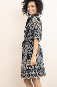 Ibana |  Embroidery dress Danya | Black | Picture 6