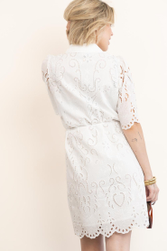 Ibana |  Embroidery dress Danya | White | Picture 9