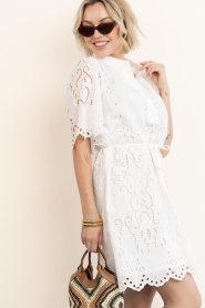 Ibana |  Embroidery dress Danya | White | Picture 2
