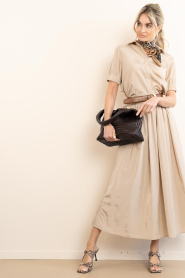 Ibana |  Canvas blouse Bonnie | Beige | Picture 3