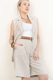 Ibana |  Short Sarika | beige | Picture 4