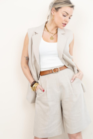 Ibana |  Short Sarika | beige | Picture 6