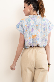 Maison Hotel :  Cotton boxy blouse Pua | multi - img9
