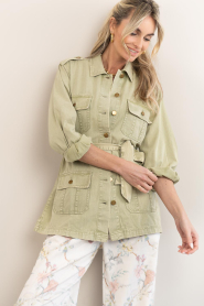 Maison Hotel |  Cargo jacket Noa | green | Picture 8