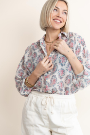 Maison Hotel |  Blouse with print Mary | multi | Picture 6