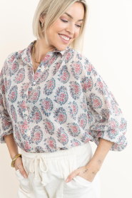 Maison Hotel |  Blouse with print Mary | multi | Picture 8