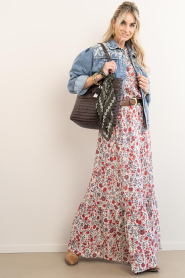 Maison Hotel :  Denim jacket with embroidery Loretta | blue - img4