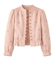 Maison Hotel |  Jacket with embroidery Edgar | pink | Picture 1