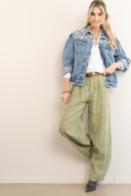 Maison Hotel :  Blouse with embroidery Paoli | white - img3