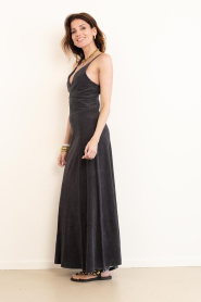 Speezys :  Terry maxi dress Mara | black - img6