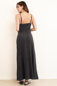 Speezys :  Terry maxi dress Mara | black - img7