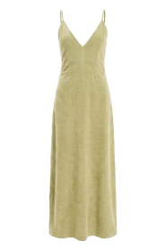 Speezys |  Terry maxi dress Mara | green | Picture 1