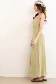 Speezys |  Terry maxi dress Mara | green | Picture 6