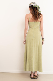 Speezys |  Terry maxi dress Mara | green | Picture 7