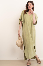 Speezys |  Terry kaftan Evy | green | Picture 2