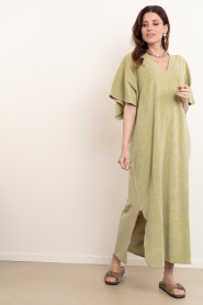 Speezys |  Terry kaftan Evy | green | Picture 4
