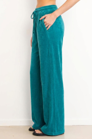 Speezys |  Terry wide leg pants Mel | blue | Picture 5