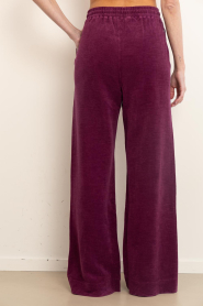 Speezys |  Terry wide leg pants Mel | burgundy | Picture 7