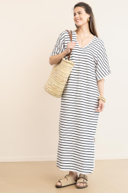 Speezys |  Terry kaftan Evy | breton stripe | Picture 3
