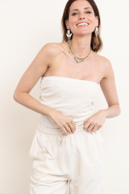 Speezys |  Terry strapless top Jet | natural | Picture 5