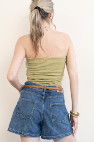 Speezys :  Terry strapless top Jet | green - img8