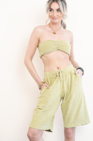 Speezys |  Terry bandeau top Jill | green | Picture 9