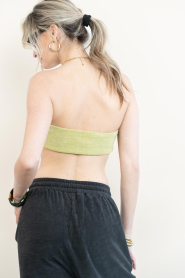 Speezys |  Terry bandeau top Jill | green | Picture 7