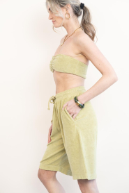 Speezys |  Terry bermuda short Classic | green | Picture 6