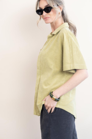 Speezys |  Terry blouse Stine | green | Picture 7