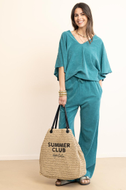 Speezys |  Terry kaftan top Fenne | blue | Picture 3
