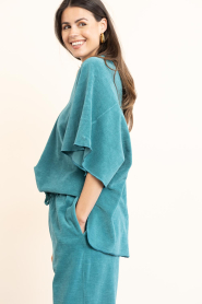Speezys |  Terry kaftan top Fenne | blue | Picture 6