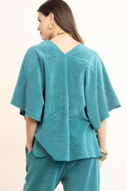 Speezys |  Terry kaftan top Fenne | blue | Picture 7
