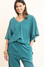 Speezys |  Terry kaftan top Fenne | blue | Picture 8