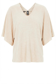 Speezys |  Terry kaftan top Fenne | natural