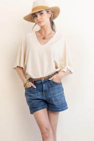 Speezys |  Terry kaftan top Fenne | natural | Picture 2